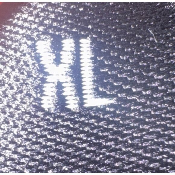 BITTE KAI RAND Black Fold Down High Waist Pull On Textured Straight Leg Pants XL - Picture 8 of 12